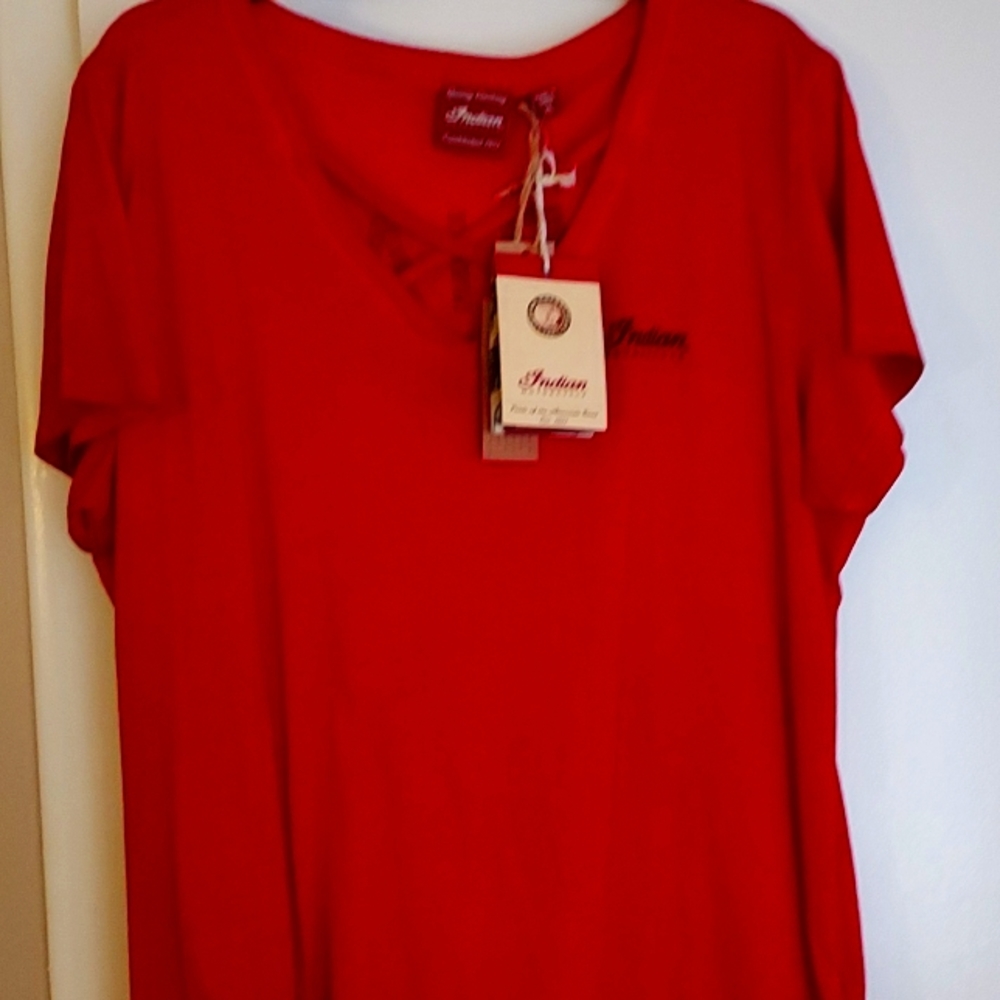 Ladies Indian motorcycle top